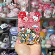日版 Sanrio Characters 新年 正月 賀年 貼紙 Sticker Pack (10款各3枚，共30枚)