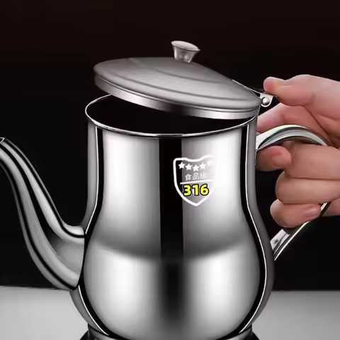 1Pc Household 316 Stainless Steel Oil Pot with Filter Oil Filter Pot Cooking Household Leak Proof Oi