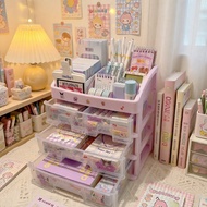 Monroe Department Store Genuine Ready Stock New Kuromi Desktop Storage Box Desk Stationery Cosmetics