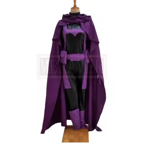 Superhero Stephanie Brown Spoiler Batgirl Cosplay Uniform Costume Halloween Party Outfit Custom Made