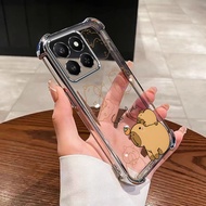 Honor X8C X8b X6B X8a 5G HONOR X7d X7C X6C X7a X7b X5b X6A Custom Name Case Cute Capybara Funny Casi