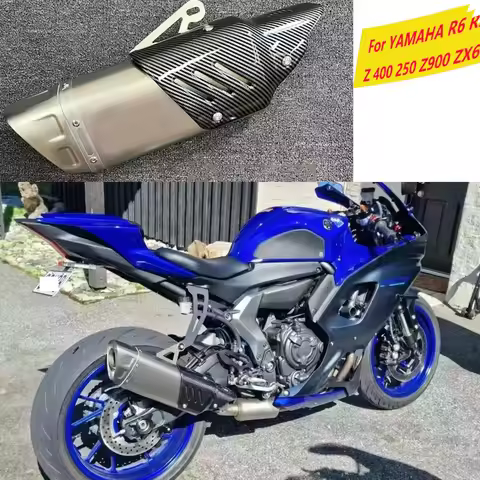 Universal 51mmEscape Moto Motorcross Exhaust Motorcycle Pipe Muffler Bicyclefor HONDA CBR650F CBR300