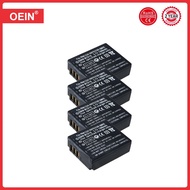 4Pcs 1300mAh CGA-S007 CGR-S007E DMW-BCC10 bateri untuk Panasonic Lumix DMC TZ1 TZ2 TZ3 TZ4 TZ5 TZ50