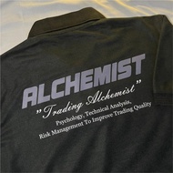 POLO Shirt "Alchemist" Trader Forex Fx Premium Collar T-Shirt