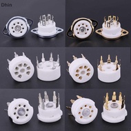 [Dhin] 1PCS 6AQ5 EAA91 6J1 6J2 6X4 6Z4 Tube Soet Gold-plated Soet For 7Pin B7G Vaccum Tube Amplifier