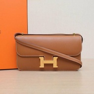 Constance 康康 Elan 橫板 37金棕色 Epsom皮 K 2025 金釦