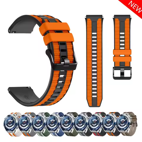 Official Silicone strap for Huawei Watch Ultimate 2 strap Breathable sport bracelet correa Huawei Wa