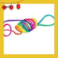 [JU] Kids Rainbow Colour Fumble Finger Thread Rope String Game Developmental Toy