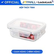 Hộp thủy tinh LocknLock BLANC bảo quản thực phẩm 370ml LLG1101 - Hàng chính hãng, chịu nhiệt cao - J