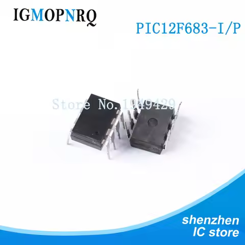 2pcs/lot 12F683 PIC12F683-I/P Microcontrollers 8 PIC microcontroller line DIP-8 new