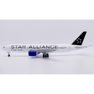 Ready Stock JC Wings 1: 200 United Starry Sky League B777-200ER N218UA Model Out of Print Model