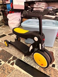 恩寶 baby babe  多功能 幼兒平衡 三輪車 滑步車 二手