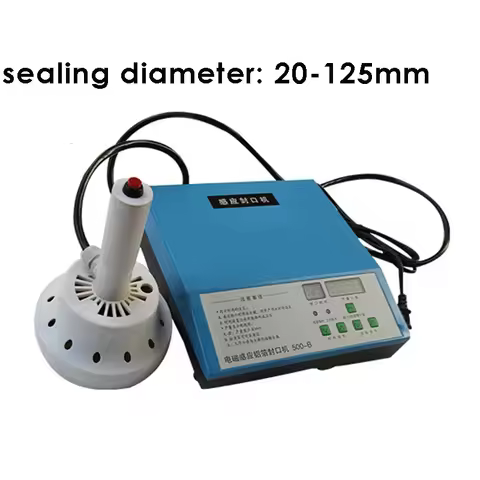 110V 220V Aluminum Foil Induction Sealer Sealing Diameter 20-125mm Machine Microcomputer Bottle Cap 