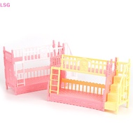 [LSG] Dollhouse Bedroom Simulation Bunk Bed for 9-11inch Doll Playset Toy Random Color new