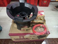 IC 45- HEAVY DUTY HIGH PRESSURE STOVE WITH HOSE AND REGULATOR