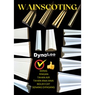 RAYA SALE DIY WAINSCOTING / PVC SKIRTING / 8 FT WAINSCOTING / Chair Rail READY STOCK (SELF PICK UP PUCHONG)