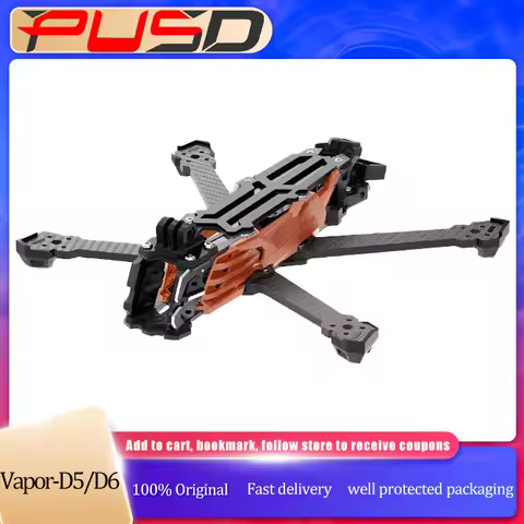 GEPRC GEP-Vapor-D5 D6 O4 Pro Carbon Fiber FPV Frame For 5/6 Inch Freestyle Quadcopter FPV RC Drone R