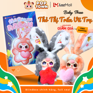 [HỎA TỐC] BABY THREE THỎ THỊ TRẤN VŨ TRỤ V3 - Lily Rabbit Town - Blindbox chính hãng - Gấu bông toys