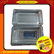 Plastic Mica / Cake Mica Size 4A (14 Cm x 8 Cm) contains 10 Pcs