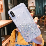 Luxury Clear Glitter Case For iPhone 16 15 14 13 12 Pro Max 11 Pro Max XS Max XR X 7 8 Plus 12 Mini 