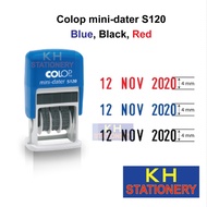 Colop S120 Mini Dater / Made Date Stamp / Dater Stamp / Date Chop / Cop Tarikh/Self Ink Date Stamp B