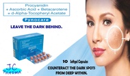 Authentic PynoCare 40 Actisome Whitening Anti Melasma 10 Soft Gel Capsules