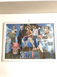 (全店大減價買兩件減$10) One Piece 海賊王 jigsaw Puzzle 520塊拼圖連框掛畫