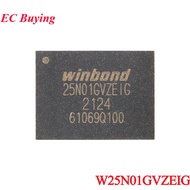 5Pcs/1pc W25N01GVZEIG 25N01GVZEIG W25N W25N01GV WSON-8 3V 1Gb Serial NAND Flash Memory Chip IC