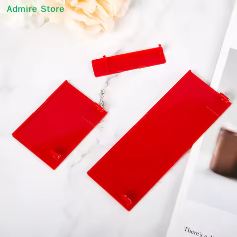[G][G]3 In 1 Red Memeory Card Door Slot Cover Lids Door Covers For Nintend Wii Console Replacement