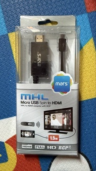 Mars MHL Micro USB 5pin to HDMI 轉接線