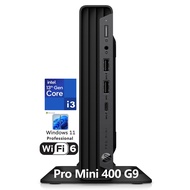 HP Pro Mini 400 G9 Business Mini PC Desktop Computer, Intel i3-13100T (Beat i5-11500T), 16GB DDR4 RA