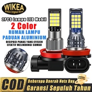 Super Bright LED Car Fog Lights H11 24SMD 3030 Anti Fog For Cars For Headlight Fog Lamp Anti Super B