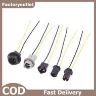 FCMY 2PCS T10 T13 T15 Soft Bulb Holder Adapters Cable LED Bulb Connector Soet Wedge Base Light Bulb 