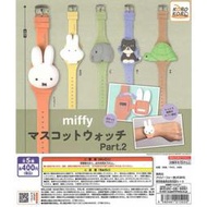 【cookie賊賊玩具】KOROKORO 米飛兔造型手錶P2 扭蛋 整套五款 兔子 動物 收藏