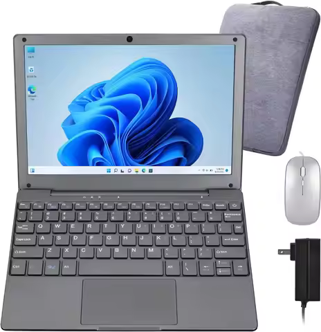 Windows 11 Laptop 10.1inch Notebook Computer Intel Celeron N4020 Learning Laptop Netbook for Kids Me