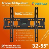 Bracket TV Smart/Android LED 55 50 43 42 40 32 Inch Tilt Up Down