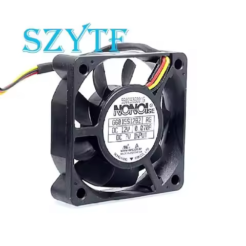 New G6015S12B2 12V 0.07A 6015 Samsung DLP TV Silent Cooling Fan 60*60*15mm