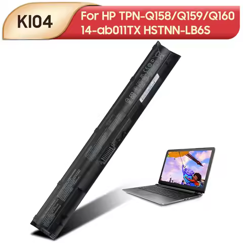 KI04 Replacement Battery For HP 800049-001 800010-421 TPN-Q160 TPN-Q158 TPN-159 TPN-Q161 TPN-Q162 HS
