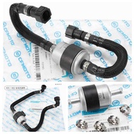 Gasoe 2 6D Filter Fuel Cleaner Clamps For CFMOTO Cf Moto Motorcycle 250Nk 400Nk 650Nk 650Mt 650Tr