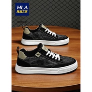 HLA/Hailan House Men's Canvas Shoes - Black Summer Breathable Sport Shoes