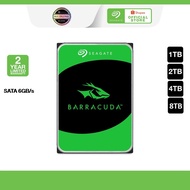 Seagate BarraCuda Hard Drive HDD SATA 3.5" 6Gb/s 5400/7200RPM Internal Hard Disk PC (1TB/2TB/4TB/8TB