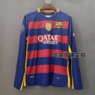 1516 Barcelona jersey classic commemorative edition number 11 Neymar number 10 Messi football jersey