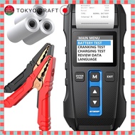 【direct from Japan】
TOPDON BT300P Battery Tester with Printer, 12V/24V Battery Checker, 100-2000 CCA