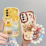 Phone Back Case For Oppo A93 A93S 5G Luxury Fashion Cute Cartoon Puppy Dog Soft Silicone Phone Cases