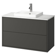 HAVBÄCK / ORRSJÖN Wash-stnd w drawers/wash-basin/tap 102x49x71 cm
