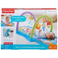 FISHER PRICE KICK N CRAWL MUSICAL SEAHORSE GYM ORIGINAL BABY MATTRESS