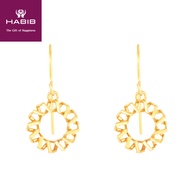 HABIB Oro Italia 916 Yellow Gold Earring GE72660222