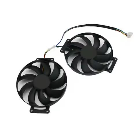 NEW-1Pair FDC10H12S9-C RTX 2060 SUPER 2070 GTX1660 Ti Cooling Fan For ASUS GTX 1660 1660Ti DUAL EVO 