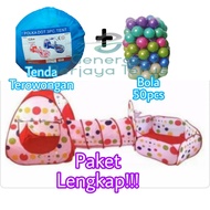 TENDA Children's Toys Basket Tent Tunnel Play Ball Pool Cool Set/ Children's Toy Tent Ball Pool Tent