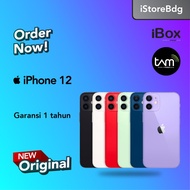 apple iphone 12 128gb garansi resmi tam / ibox indonesia - black